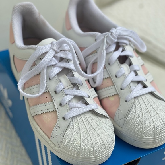 Pink Adidas All Stars - Picture 2 of 3